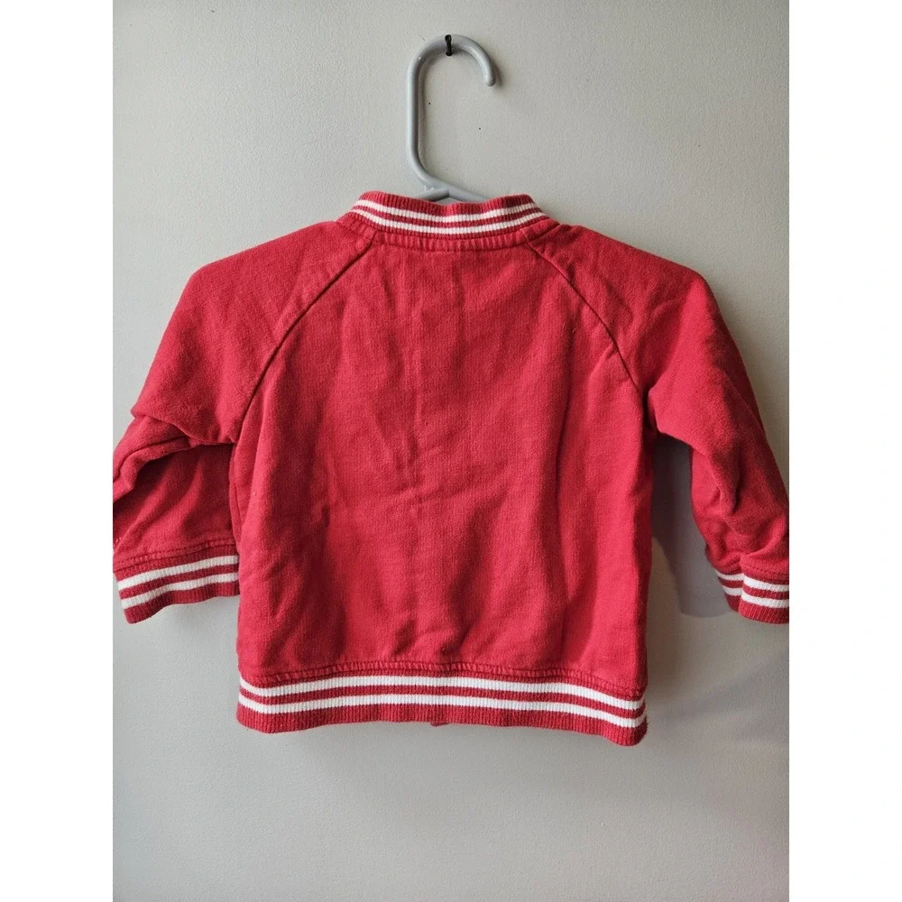 Carter's Baby Varsity Jacket 12 Months Red 